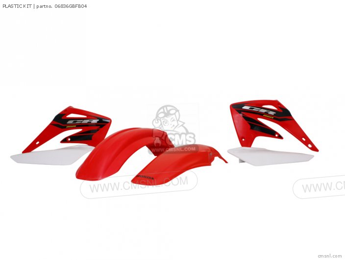 Honda PLASTIC KIT 06836GBFB04 Honda PLASTIC KIT 06836GBFB04