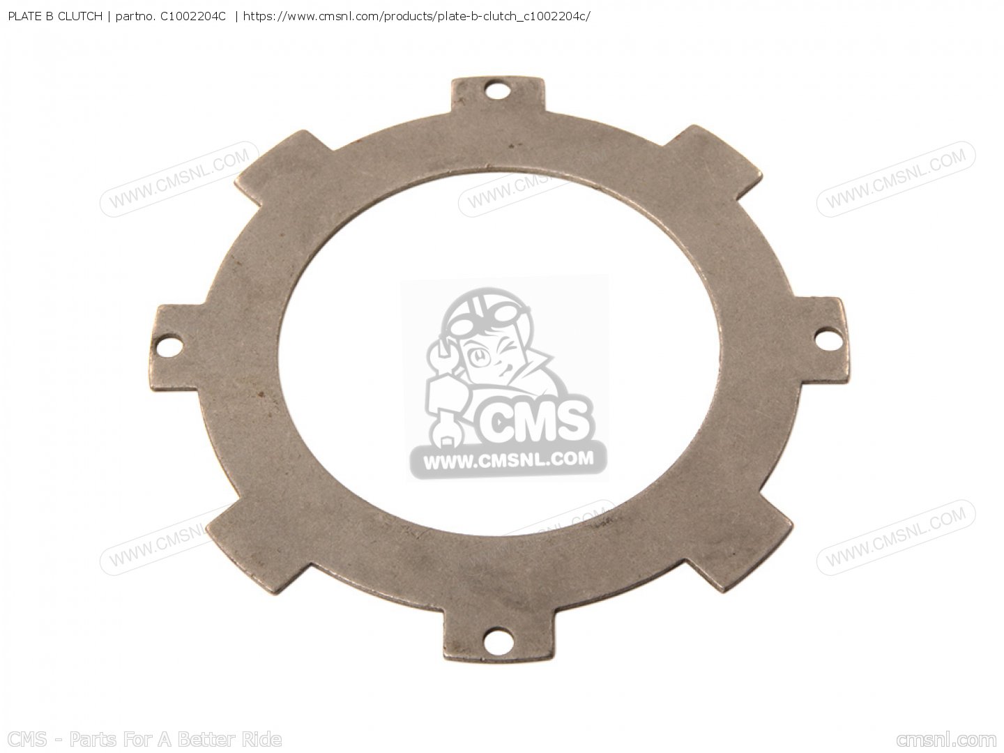 PLATE B CLUTCH For CZ100 - Order At CMSNL