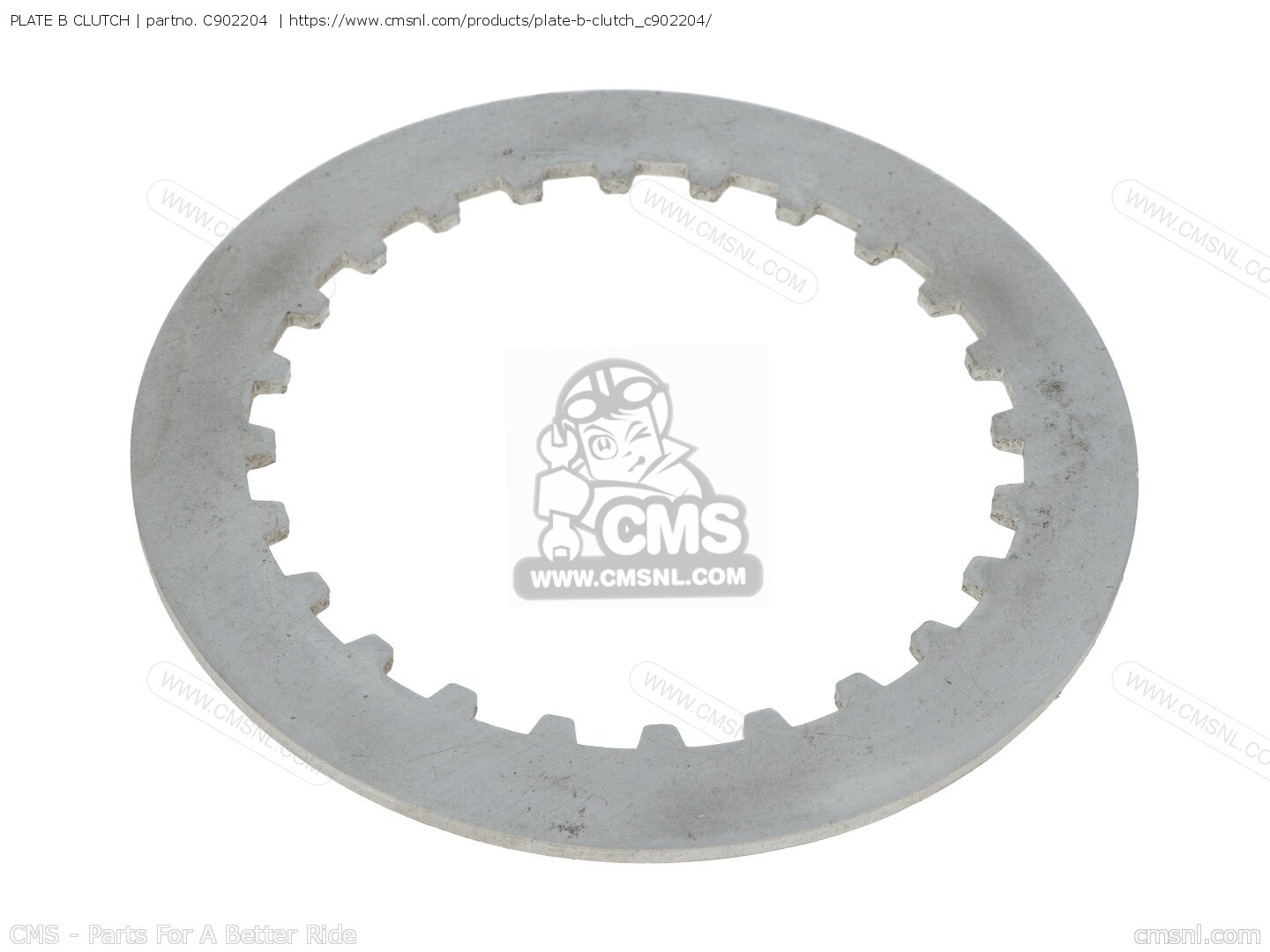 C902204: Plate B Clutch Honda - Buy The C902204 At CMSNL