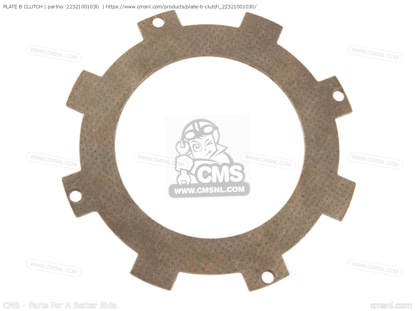 PLATE B,CLUTCH For C65 - Order At CMSNL