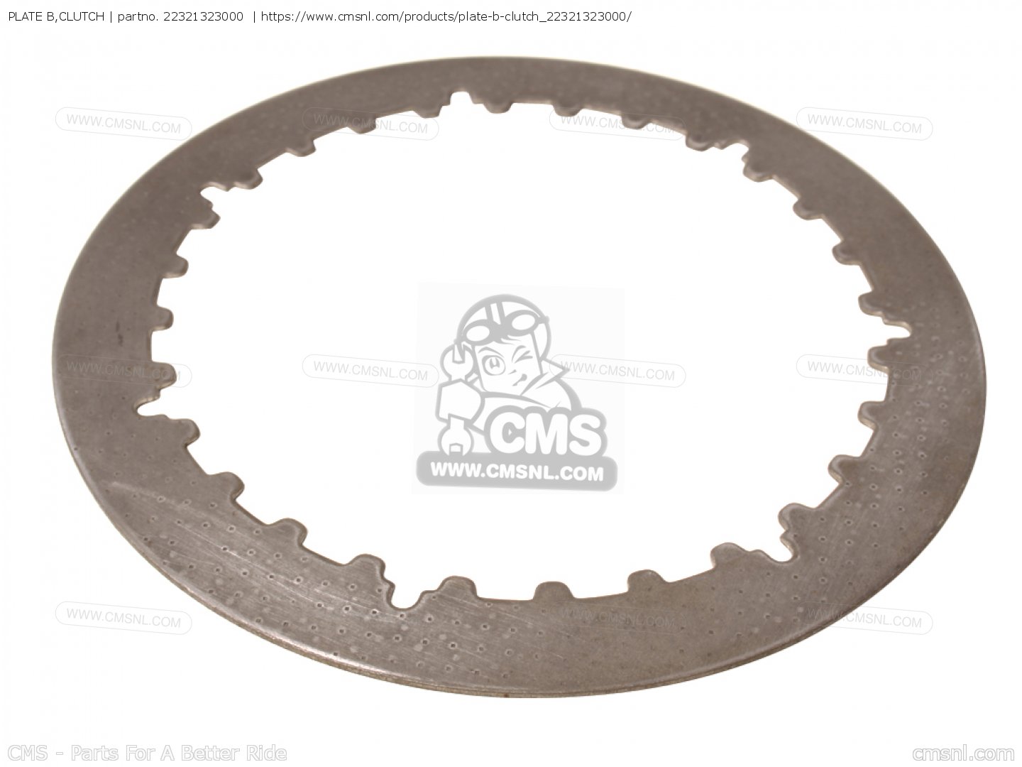 22321323000: Plate B,clutch Honda - Buy The 22321-323-000 At CMSNL