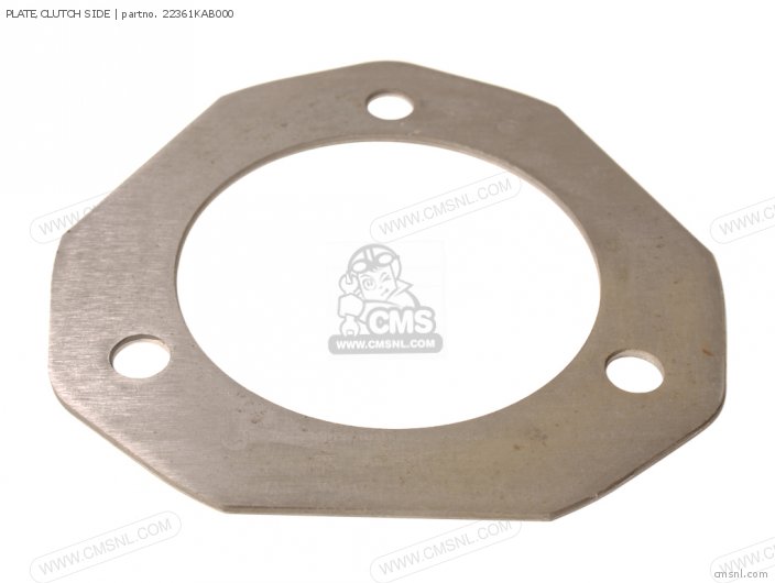 Honda PLATE,CLUTCH SIDE 22361KAB000