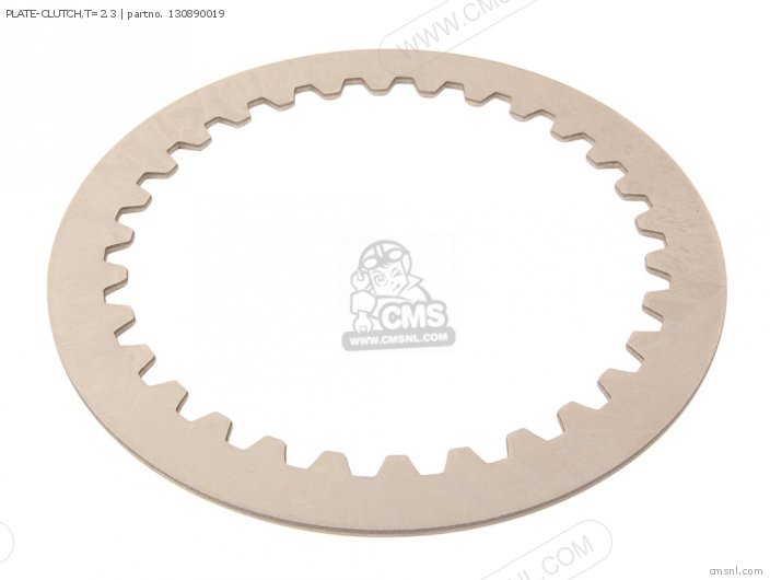 Kawasaki PLATE-CLUTCH,T=2.3 (NAS) 130890019