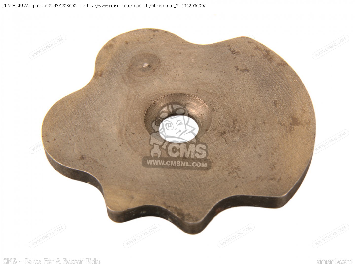 24434203000 Plate Drum Honda buy the 24434203000 at CMSNL