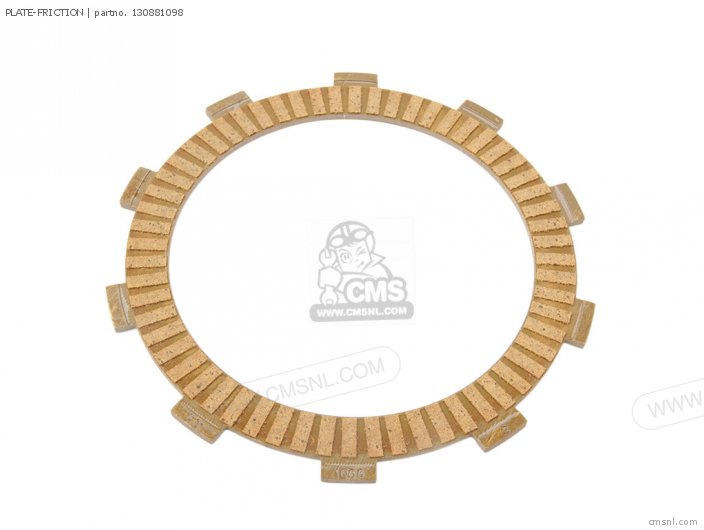 Kawasaki PLATE-FRICTION (NAS) 130881098
