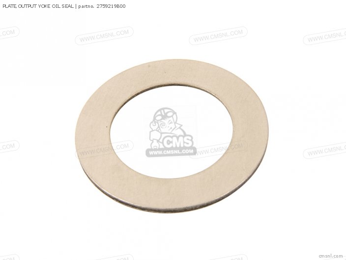 Suzuki PLATE,OUTPUT YOKE OIL SEAL 2759219B00