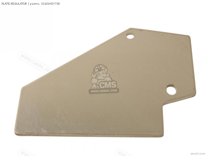 Honda PLATE,REGULATOR 31601KEY730 Honda PLATE,REGULATOR 31601KEY730
