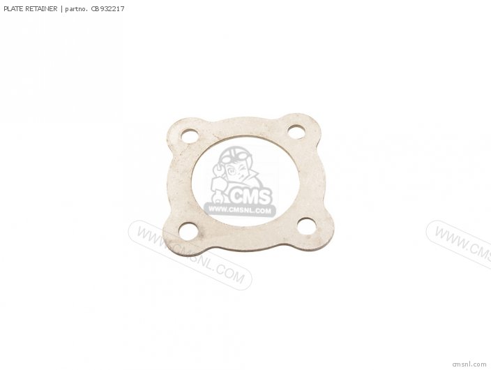 Honda PLATE RETAINER CB932217