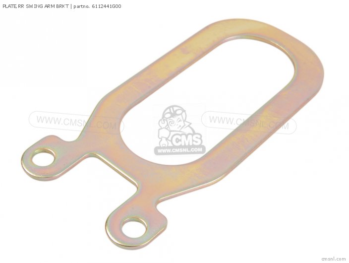 Suzuki PLATE,RR SWING ARM BRKT 6112441G00