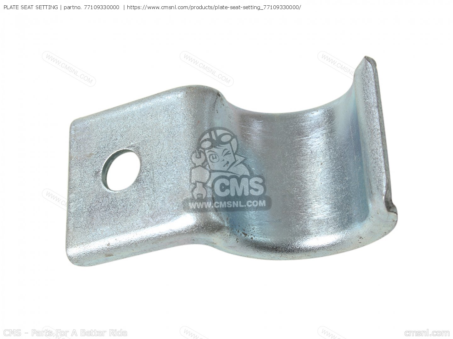 Setting Part 77109330000: PLATE SEAT SETTING Honda - buy the 77109-330-000 at CMSNL