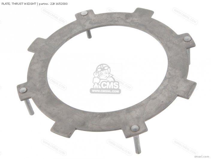 PLATE, THRUST WEIGHT PLATE, THRUST WEIGHT