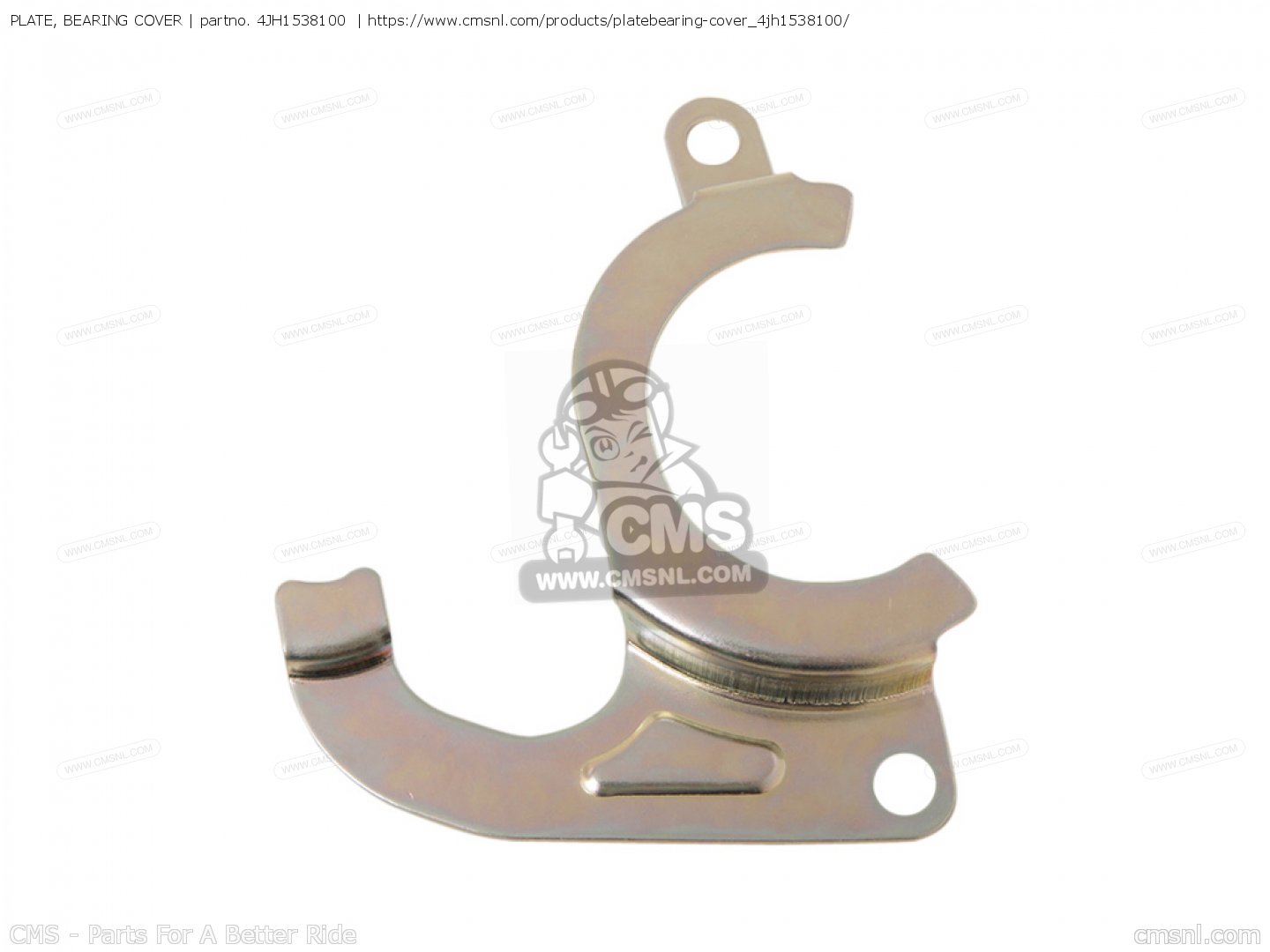 PLATE, BEARING COVER for YZF600R YZF600RC 2002 (2) USA CALIFORNIA