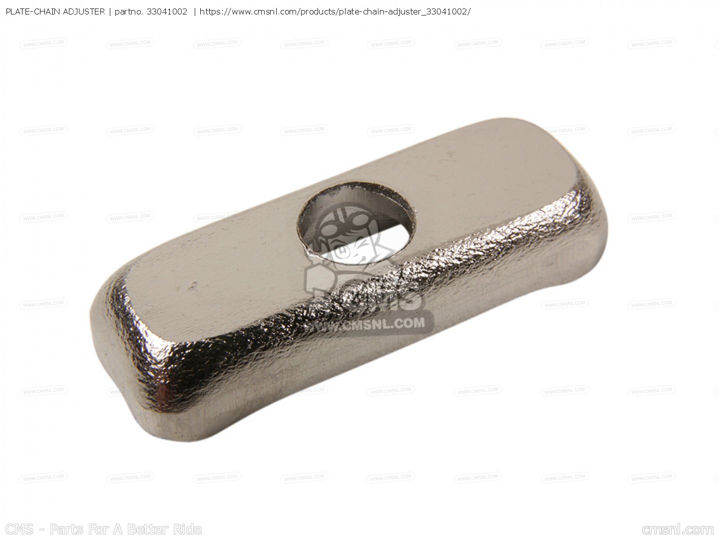 PLATE,CHAIN ADJUSTER for Kawasaki - order at CMSNL