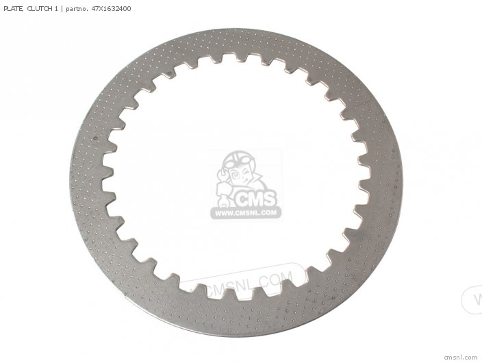 Yamaha PLATE, CLUTCH 1 47X1632400