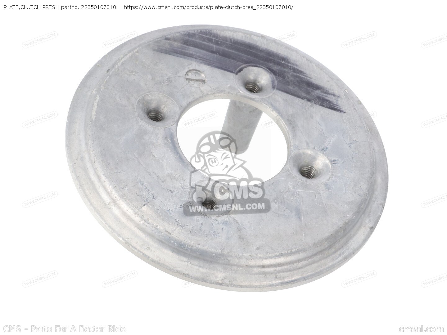 PLATE,CLUTCH PRES for CB125S 1985 (F) USA order at CMSNL