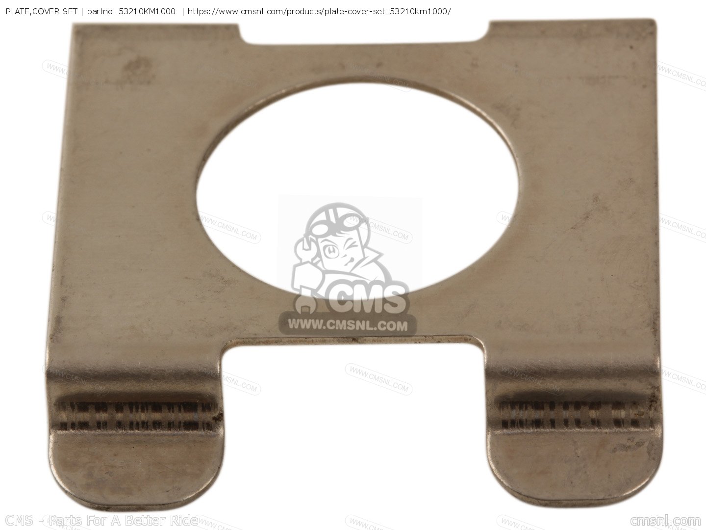 53210KM1000 Plate,cover Set Honda buy the 53210KM1000 at CMSNL