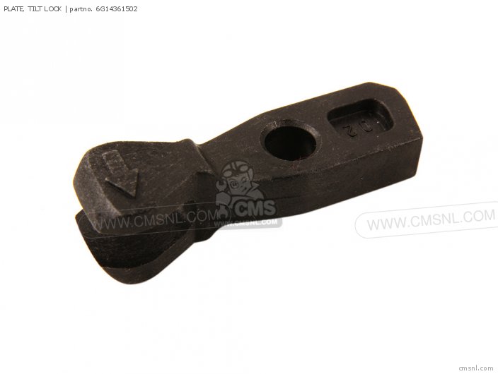 Yamaha PLATE, TILT LOCK 6G14361502