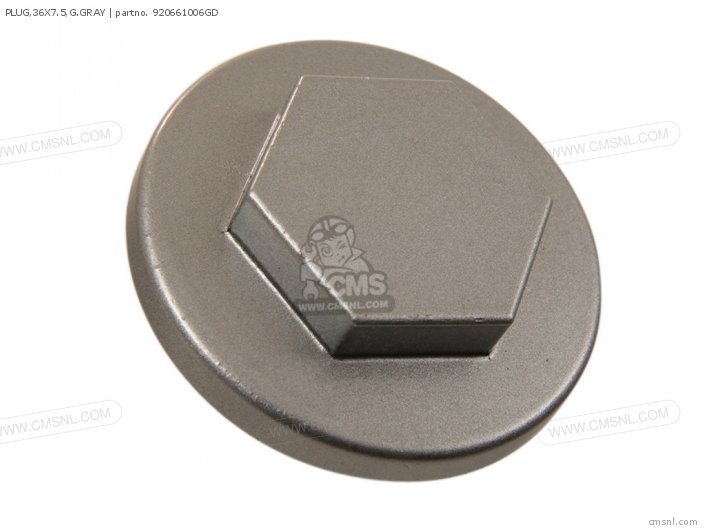 PLUG,36X7.5,G.GRAY PLUG,36X7.5,G.GRAY