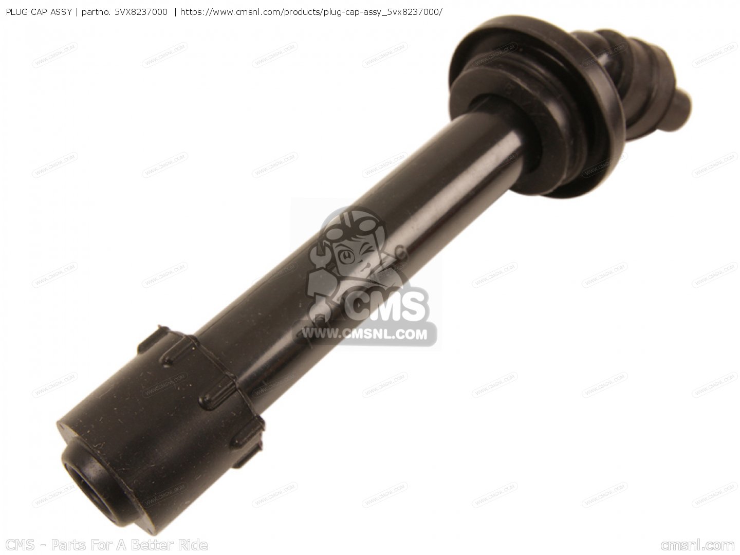 5VX8237000: PLUG CAP ASSY Yamaha - buy the 5VX-82370-00-00 at CMSNL