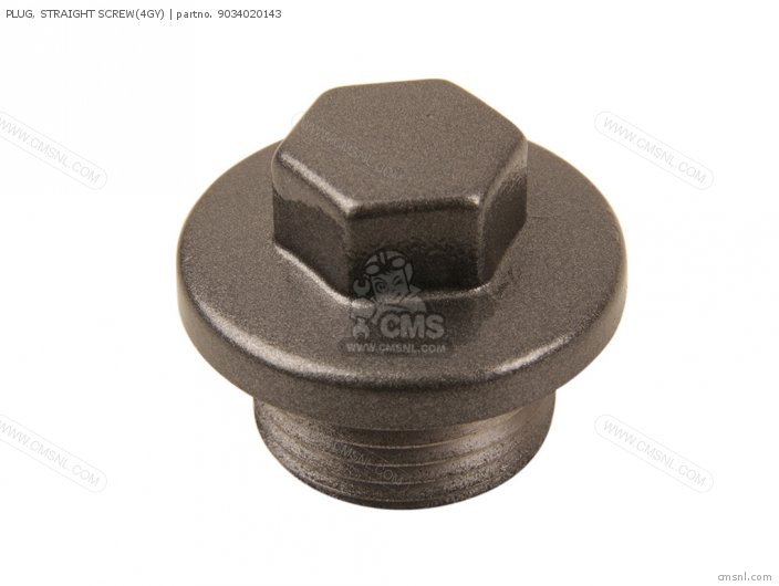 PLUG, STRAIGHT SCREW(4GY) PLUG, STRAIGHT SCREW(4GY)