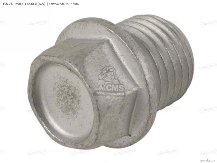 PLUG, STRAIGHT SCREW(62Y) PLUG, STRAIGHT SCREW(62Y)