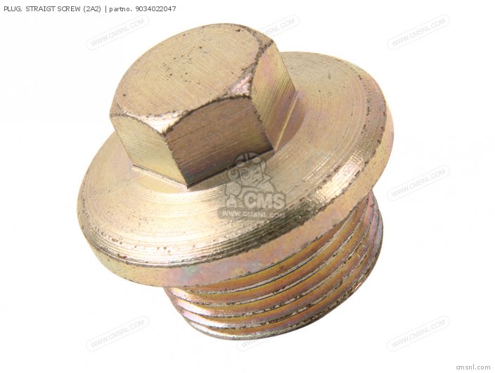 PLUG, STRAIGT SCREW (2A2) PLUG, STRAIGT SCREW (2A2)