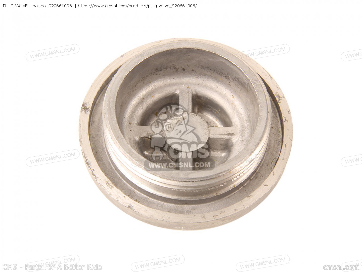 920661006：PLUG,36X7.5 Kawasaki - CMSNLで92066-1006を購入する。