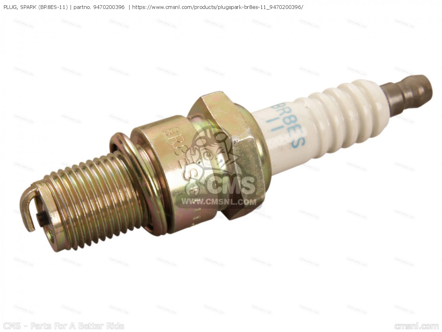 9470200396 Plug, Spark (br8es11) Yamaha buy the 9470200396 at CMSNL