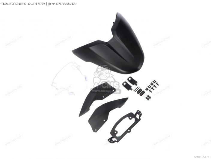 Ducati PLUS KIT DARK STEALTH M797 97980571A