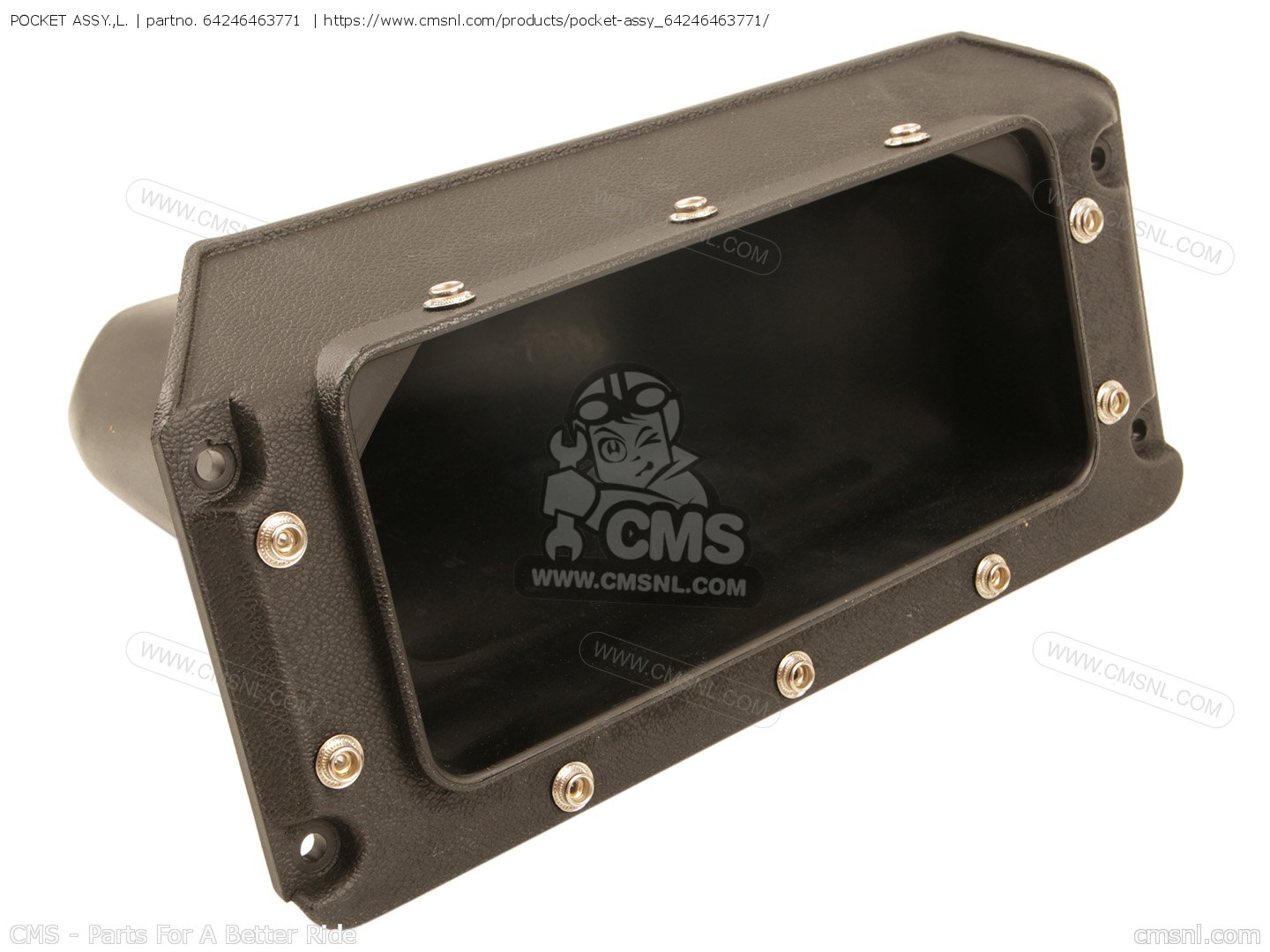 64246463771: POCKET ASSY.,L. Honda - buy the 64246-463-771 at CMSNL