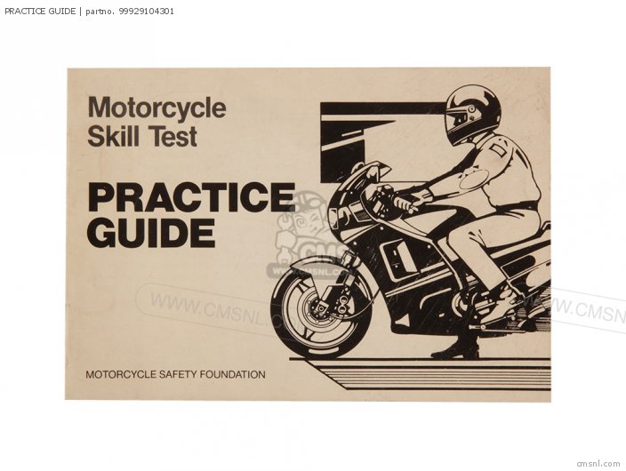 Kawasaki PRACTICE GUIDE 99929104301