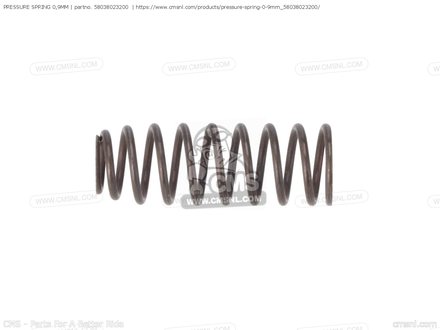 Motor Pressure Spring PRESSURE SPRING 0,9MM for KTM - order at CMSNL