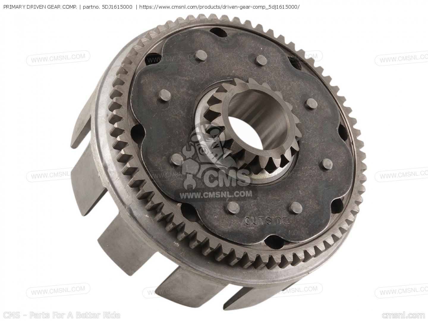 PRIMARY DRIVEN GEAR COMP. for YZ250-1 2000 (Y) USA - order at CMSNL