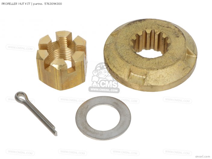 Suzuki PROPELLER NUT KIT 5763094300