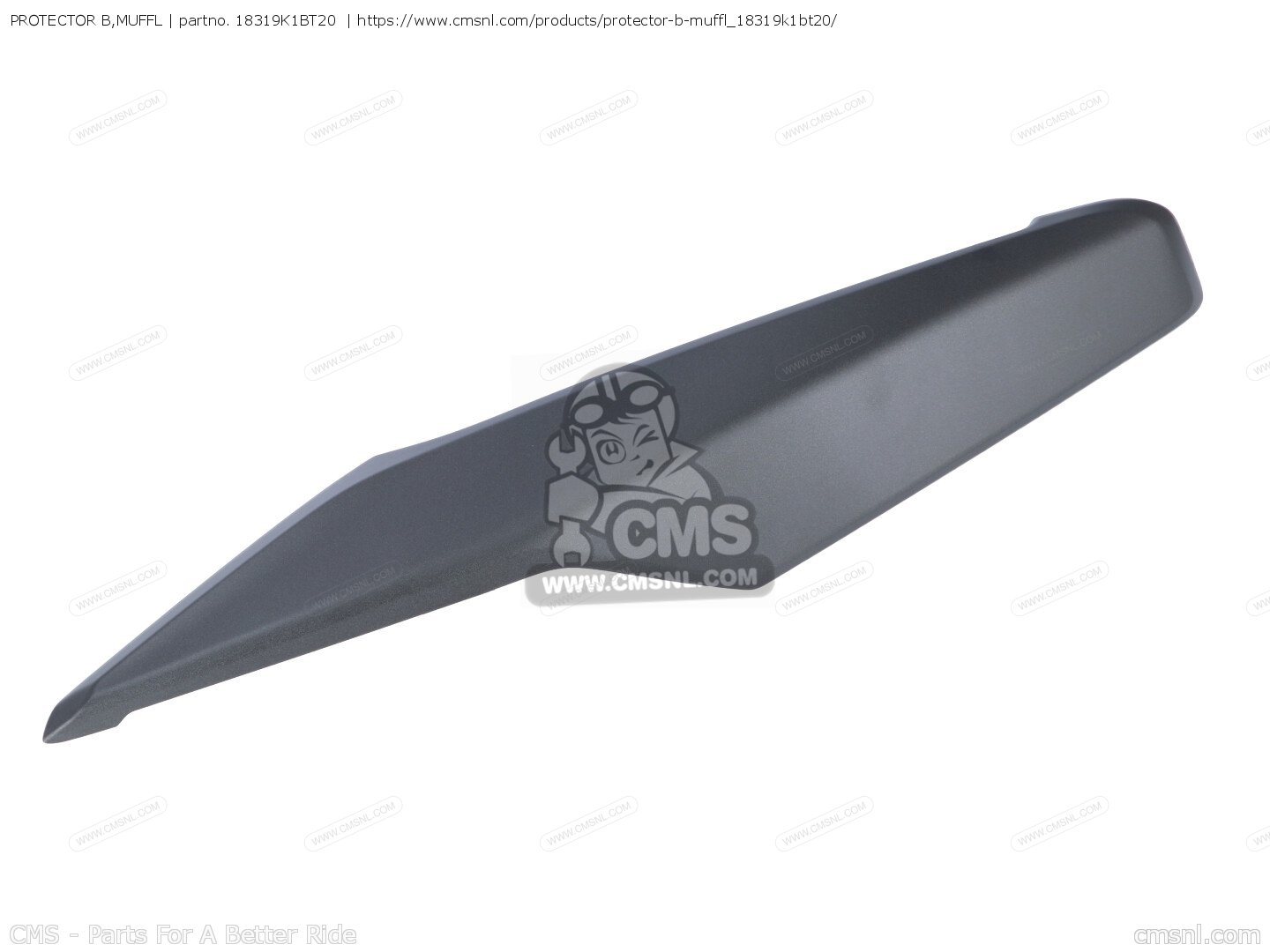 18319K1BT20: Protector B,muffl Honda - buy the 18319-K1B-T20 at CMSNL