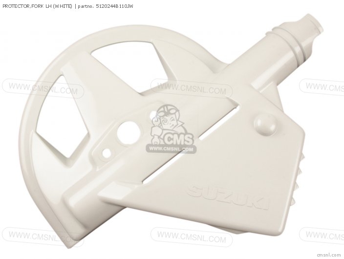 PROTECTOR FORK LH WHITE