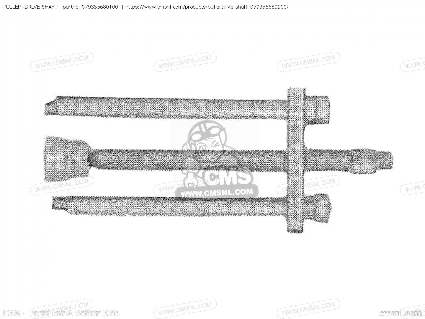 PULLER, DRIVE SHAFT for Z360 SPECIAL TOOLS order at CMSNL