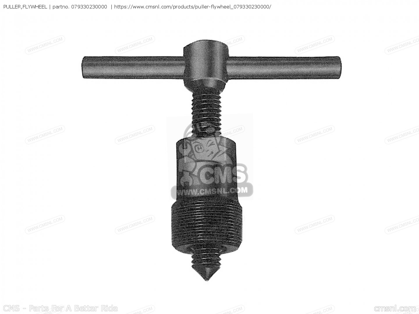 079330230000 Puller,flywheel Honda buy the 079330230000 at CMSNL