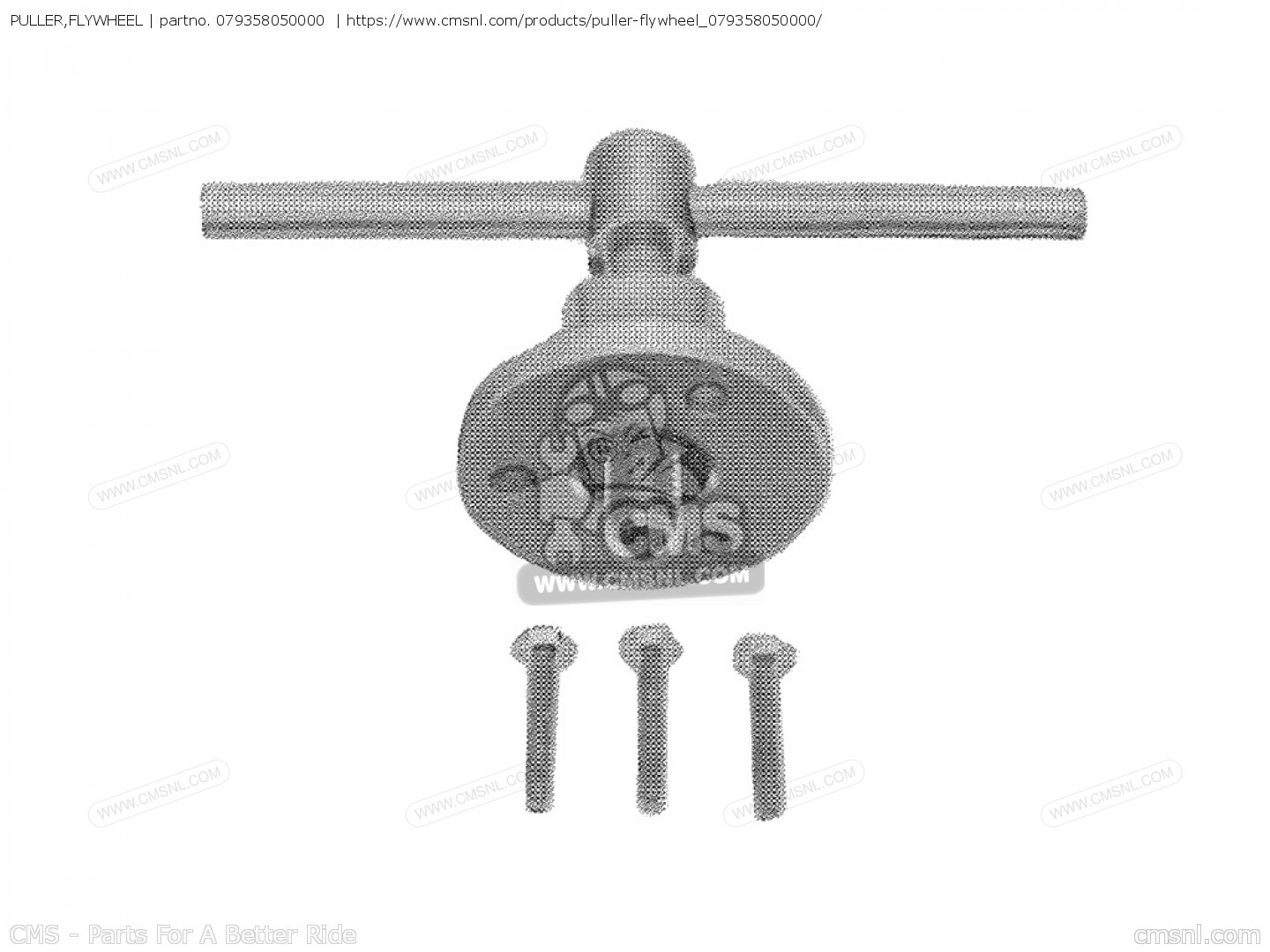 079358050000 Puller,flywheel Honda buy the 079358050000 at CMSNL