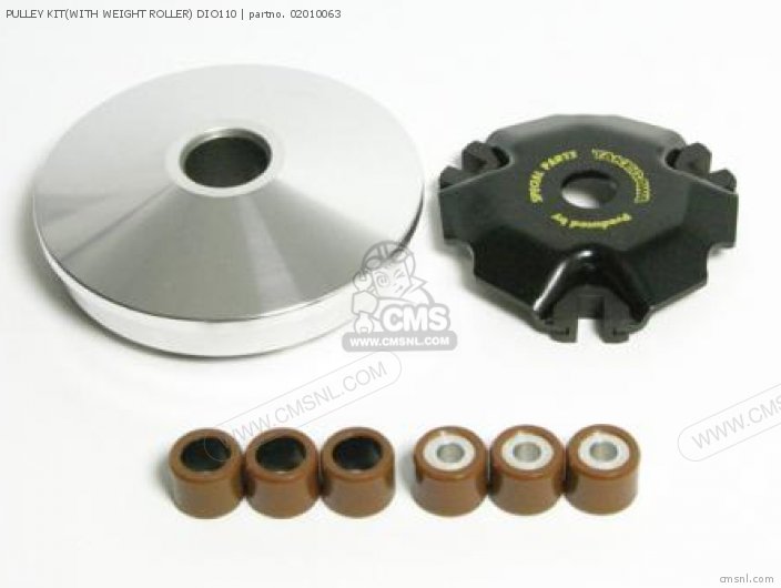 Pulley Kit(with Weight Roller) Dio110 photo