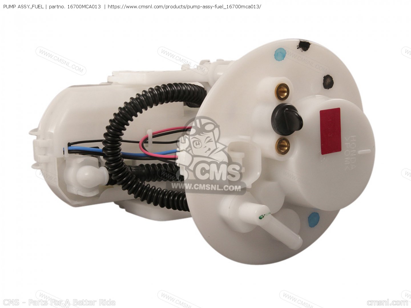 16700MCA013: Pump Assy.,fuel Honda - buy the 16700-MCA-013 at CMSNL