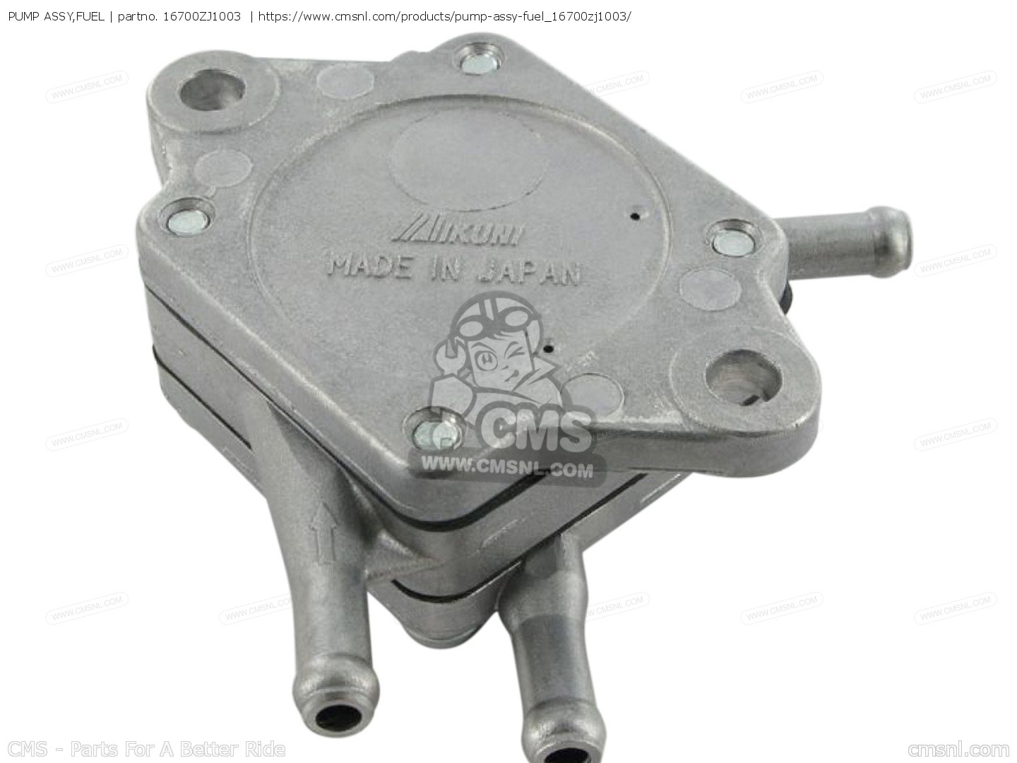 16700ZJ1003 Pump Assy,fuel Honda buy the 16700ZJ1003 at CMSNL