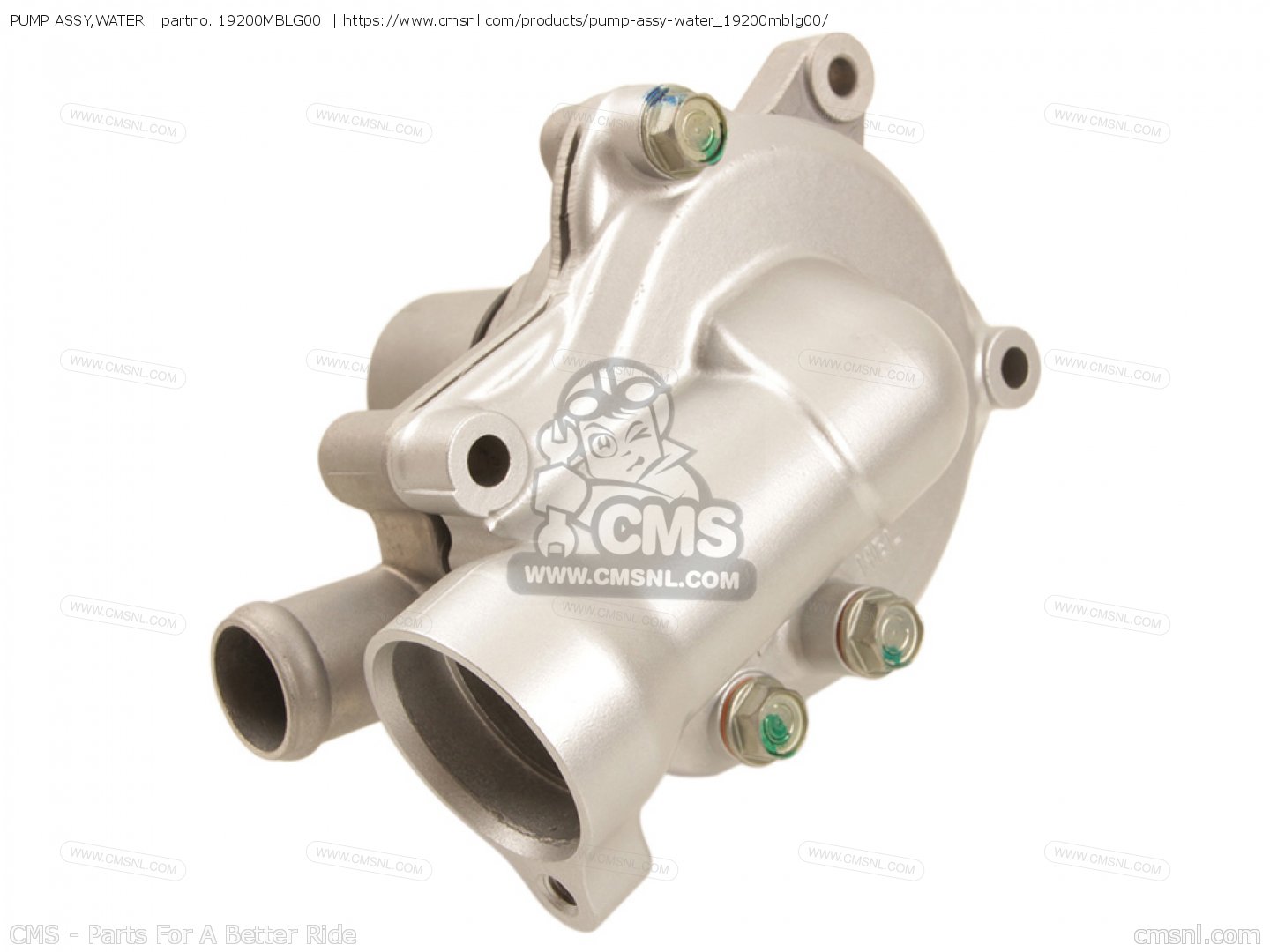 PUMP ASSY,WATER for NT650V DEAUVILLE 2003 (3) FRANCE - order at CMSNL