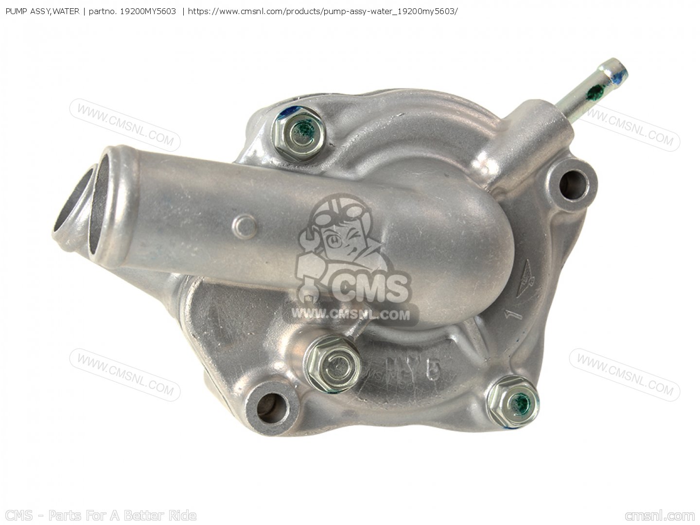 19200MY5603: Pump Assy,water Honda - buy the 19200-MY5-603 at CMSNL