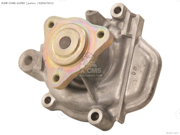 19200673010 Pump Comp.,water Honda buy the 19200673010 at CMSNL