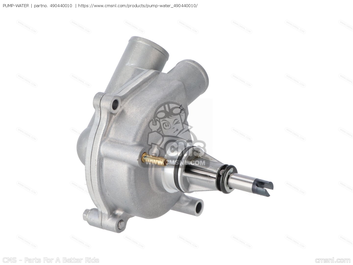 490440010: PUMP-WATER Kawasaki - buy the 49044-0010 at CMSNL