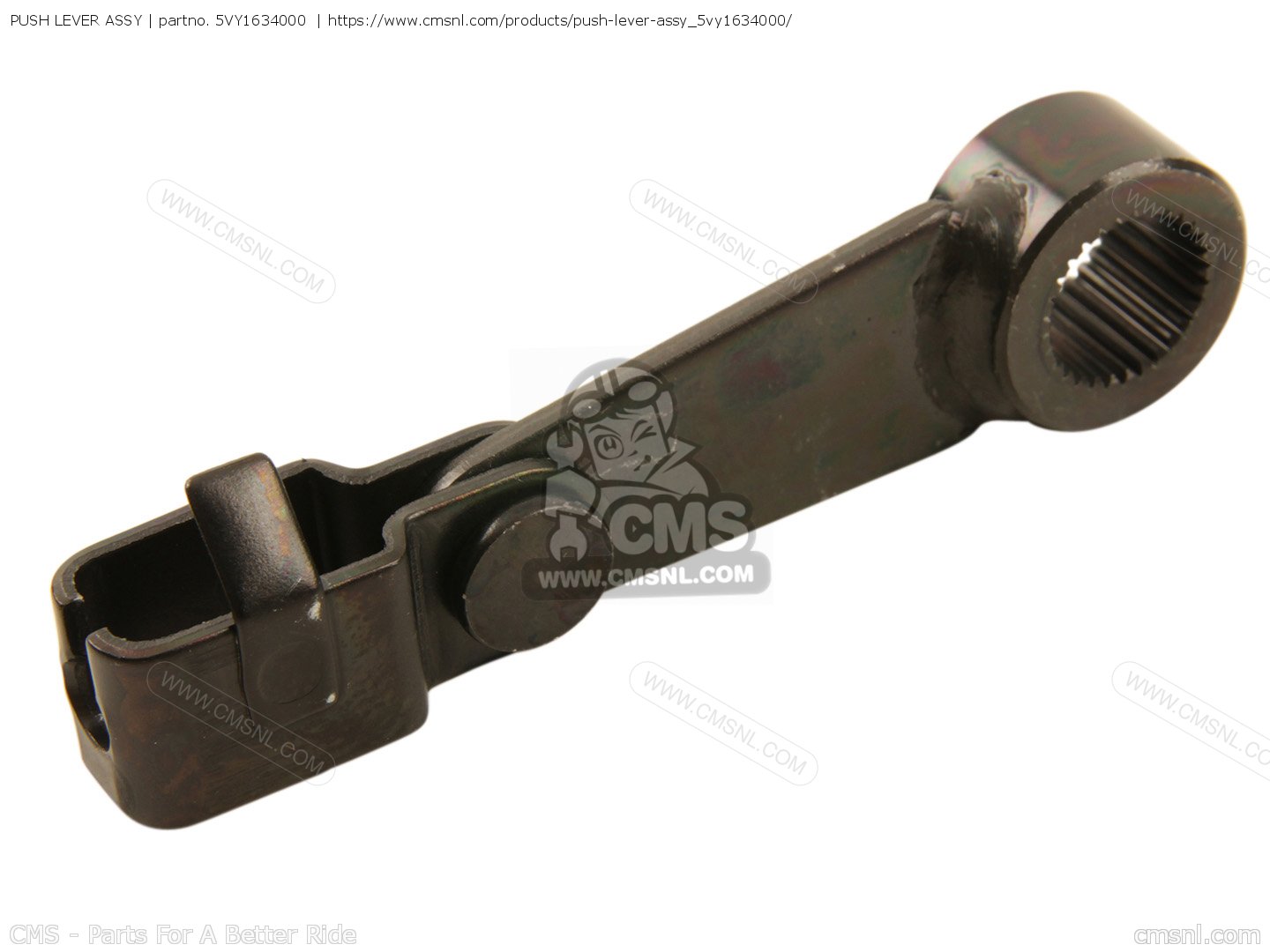 5VY1634000: PUSH LEVER ASSY Yamaha - buy the 5VY-16340-00-00 at CMSNL