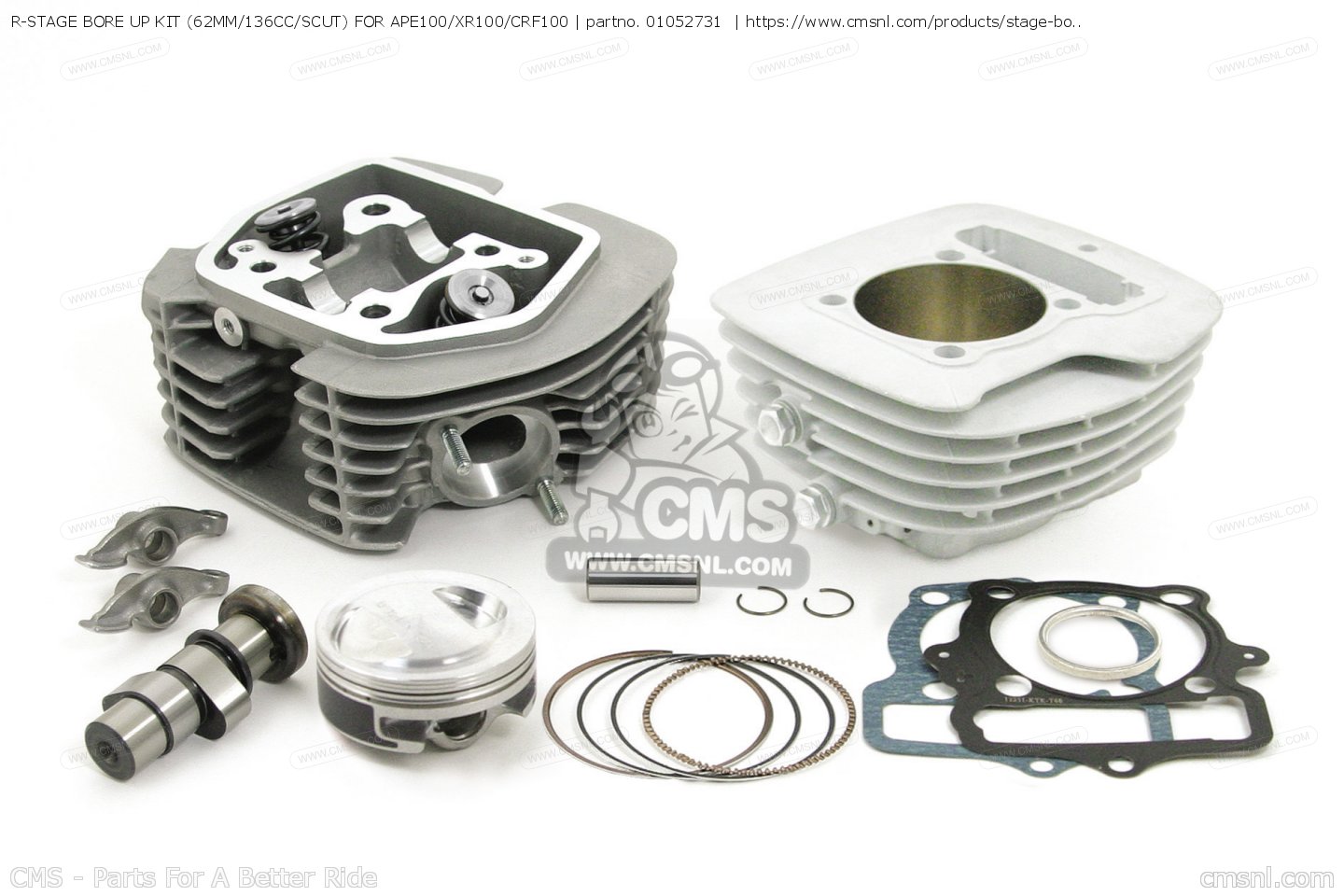 Honda xr100 big bore kit sales
