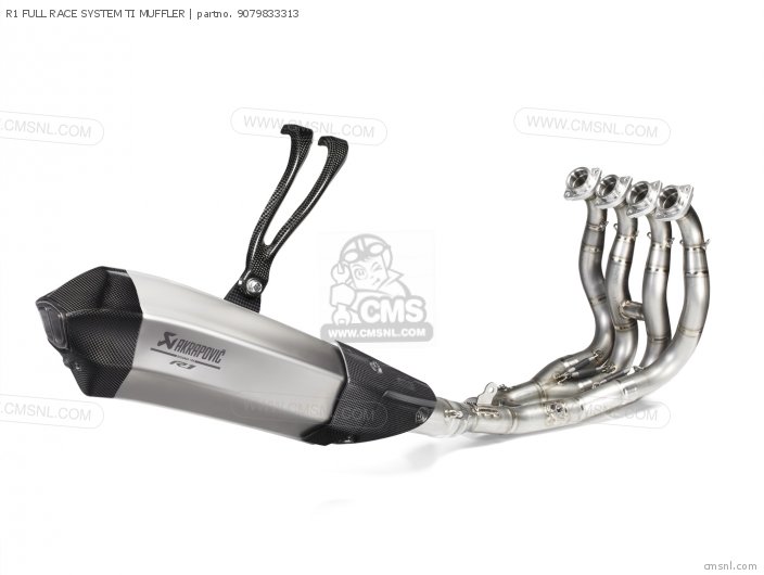 Yamaha R1 FULL RACE SYSTEM TI MUFFLER 9079833313