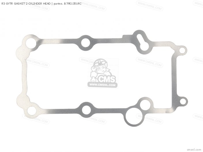 Yamaha R3 GYTR GASKET 2 CYLINDER BASE B7PE1351RC Yamaha R3 GYTR GASKET 2 CYLINDER BASE B7PE1351RC